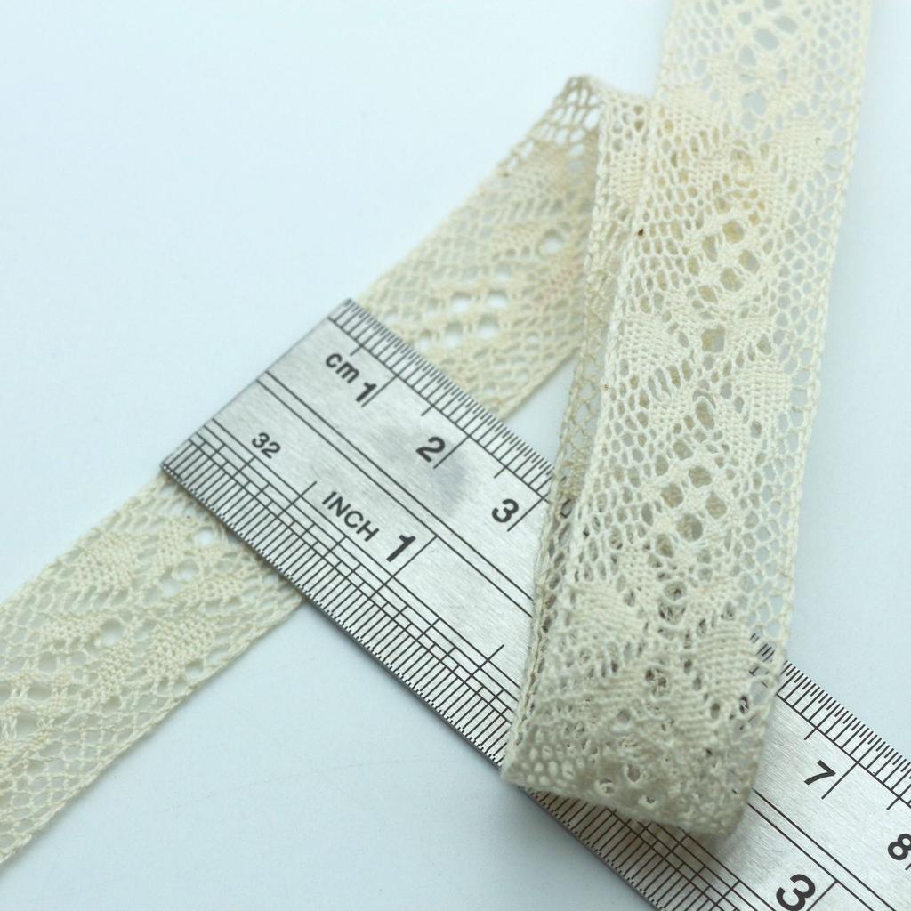 Cotton Thread Lace Tablecloth Handmade Hanfu Decorative Accessories Lace Exquisite Hollow Lace Accessories Lace