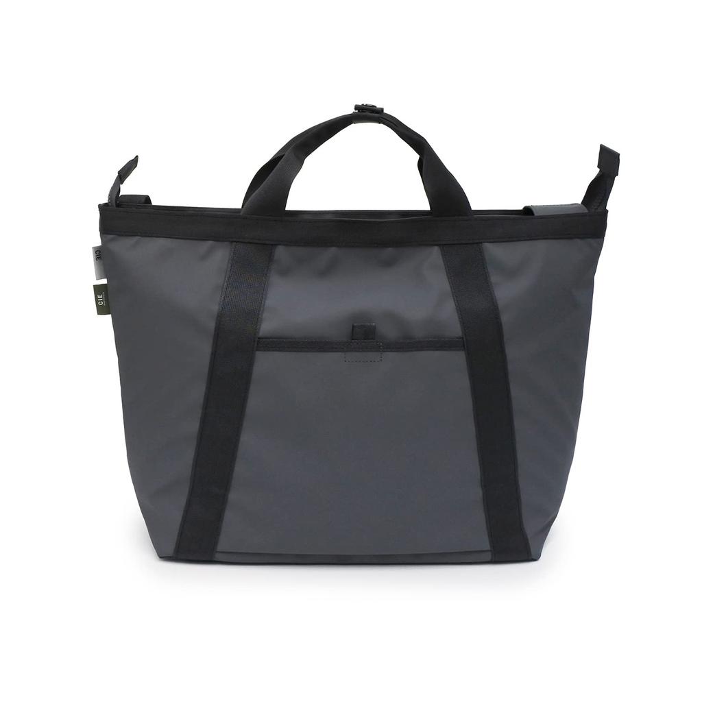 CIE GRID-3 TOTEBAG-L L.GRAY Lightweight, Waterproof, Made in Japan, 2-Way Tote Bag with Shoulder Strap, Cordura, for Men and Women