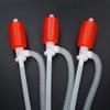 Car Truck Manual Pump Fuel Gasoline Diesel Transfer Suction Cup Manual Fuel Pump Siphon Water Suction Fuel Transfer Pump Funnel