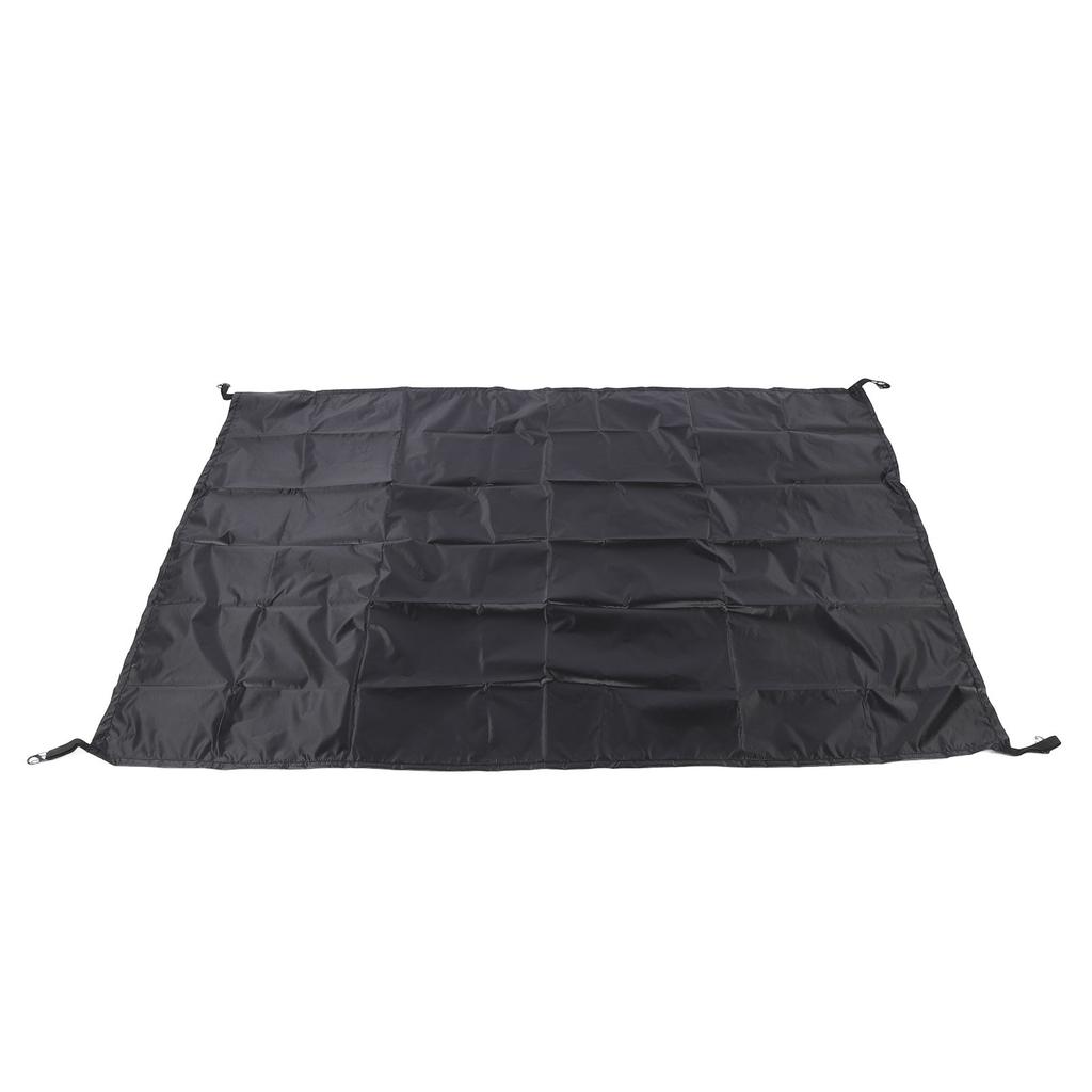 Chicken Coop Tarp Silver Coated Oxford Fabric Multifunctional Dust Proof Chicken Coop Shade Cloth Cover