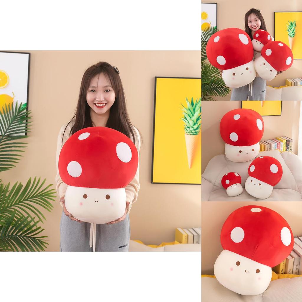Mushroom Plush Toy With Ultra Soft Velvet For Kids Bedroom Decor Gift For Teens