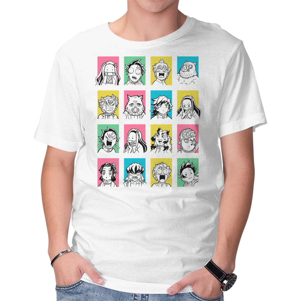 Unisex Crew Neck T-Shirt Slayer Corps Graphic Short Sleeve Casual Tee XS