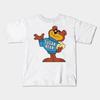 Boys Girls Soft Cotton Graphic Tees Sugar Bear Breathable Daily School Wear Kids T-Shirts
