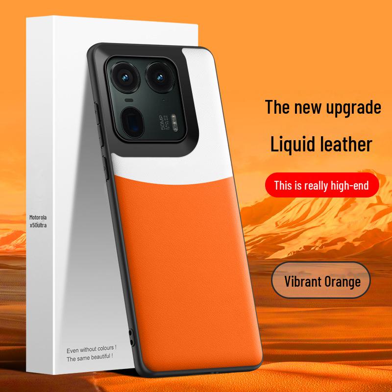Защитный чехол из жидкой кожи Motorola x50ultra от падения с высоты — доставка возможна поштучно — конструкция против обрастания Large Port for Motorola x50ultra