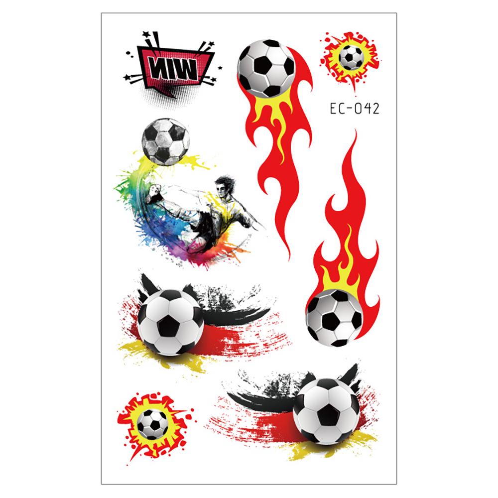 2026 Waterproof Children's World Cup Football Face Tattoo Stickers