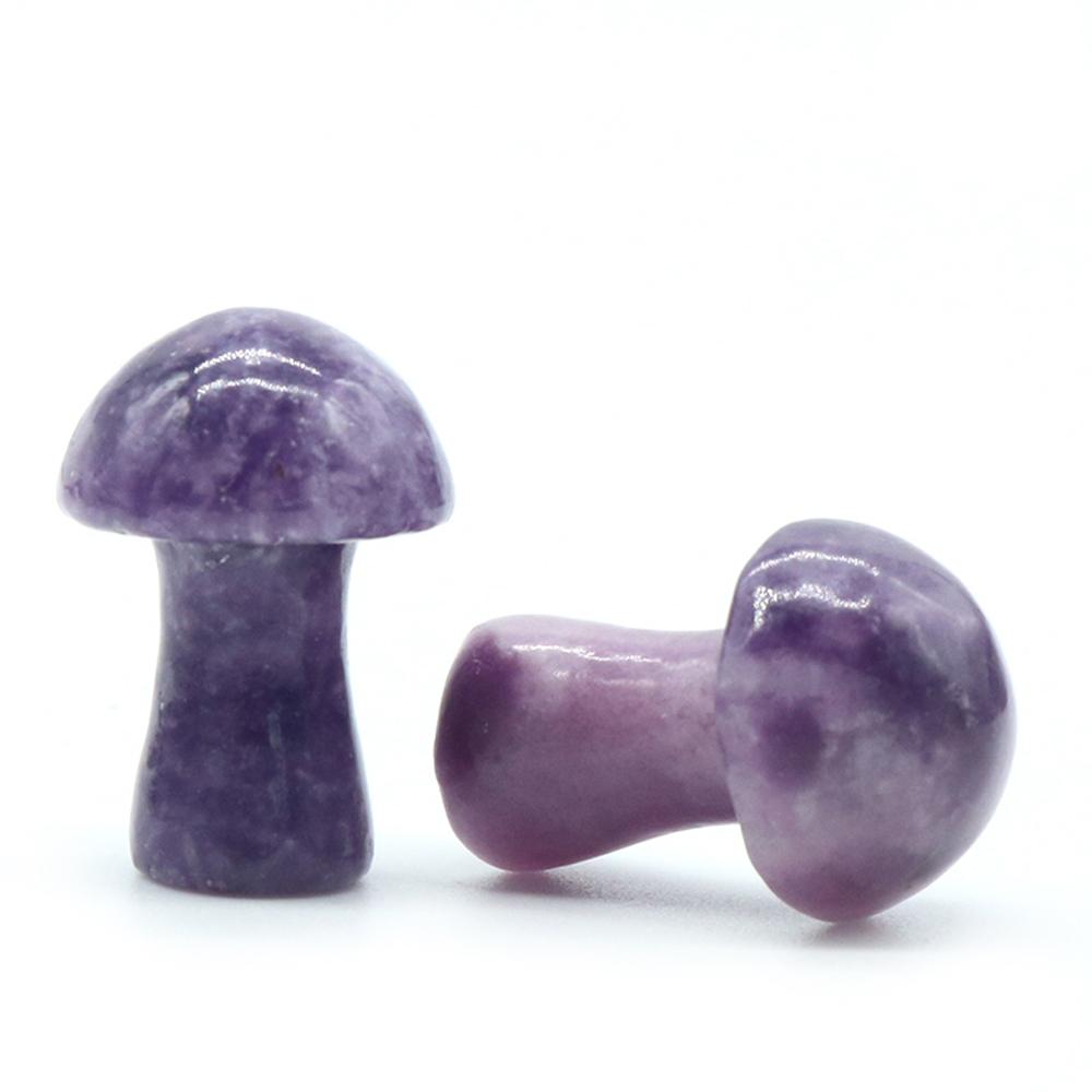 

2 шт. мини-орнамент из натурального камня, декоративная грибная форма, кварцевые камни, небольшой домашний декор, мебель для Рождества, Хэллоуина, ювелирные изделия, подарки 28x18 мм 2Pcs/28x18mm