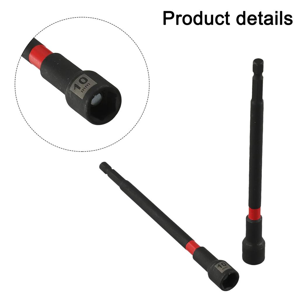 Hexagon Socket Wrench 150mm Magnetic Hex Nut Driver Drill Bit Adapter Socket Wrench Extension Sleeve Hand Tool Socket