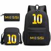 Lionel Messi · Peripheral Printed School Bag Three-Piece Pencil Case Shoulder Bag Backpack