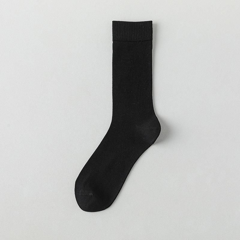 Men's Spring and Summer Thin Style Breathable Antibacterial Deodorant Long Socks