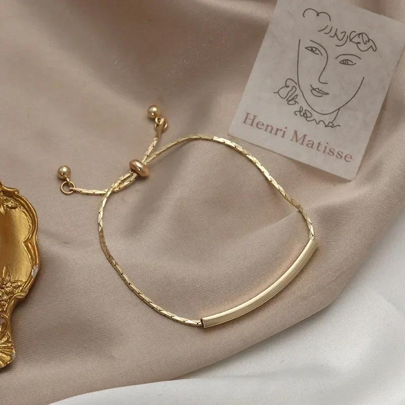 New Silver Color Beads Braided Pearl Bracelet For Women Fashionable Personalized Daily Accessory Party  Birthday Gifts