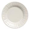 Premium Striped Plate Household Ceramic Plate New Year'S Eve Dinner Plate Restaurant Hotel Preparation Plate Commercial Plate