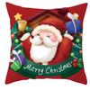New Santa Claus Pillowcase Cute Christmas Home Cushion Cover Cute Cartoon Pillow