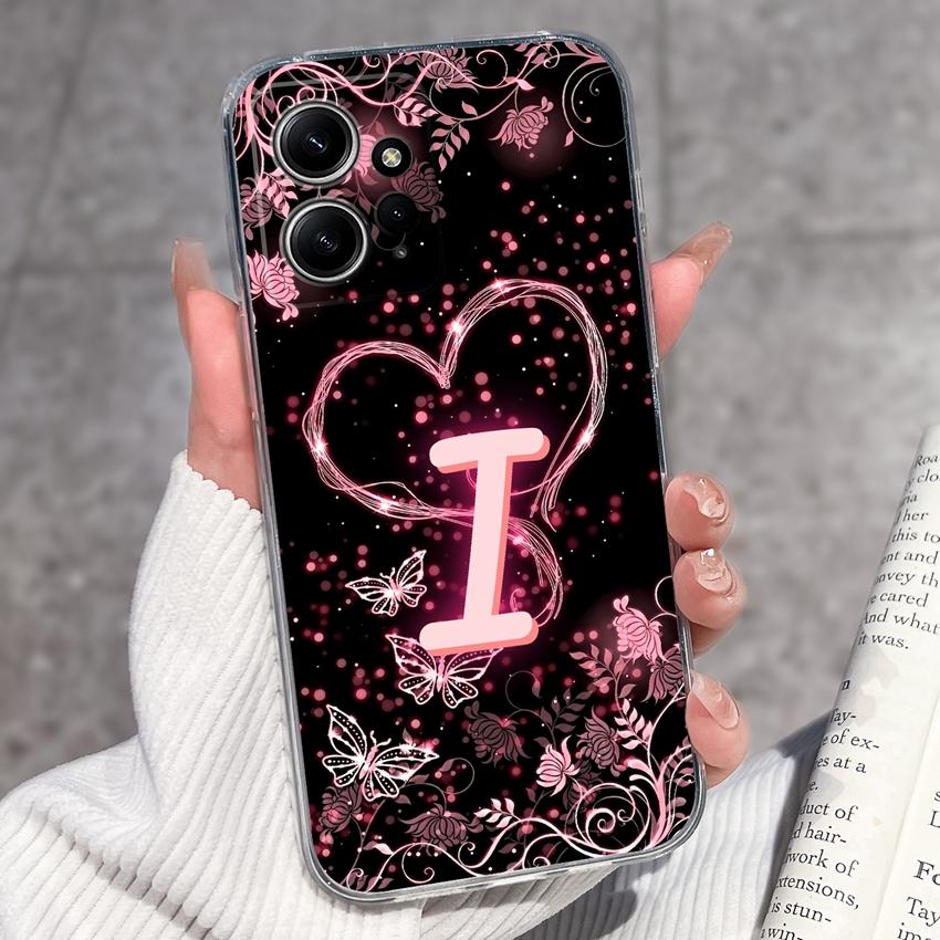 For Redmi Note 12 11 11T Pro Plus 12S 12 Turbo 11S 11SE 5 Plus 5A Pro Phone Cases Star Letters Soft Transparent Silicone Lightweight Back Covers Shell