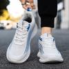Men's Casual Sneakers Running Lightweight Mesh Breathable Sports Shoes Outdoor Cushioned Wear-Resistant Soft Trainers