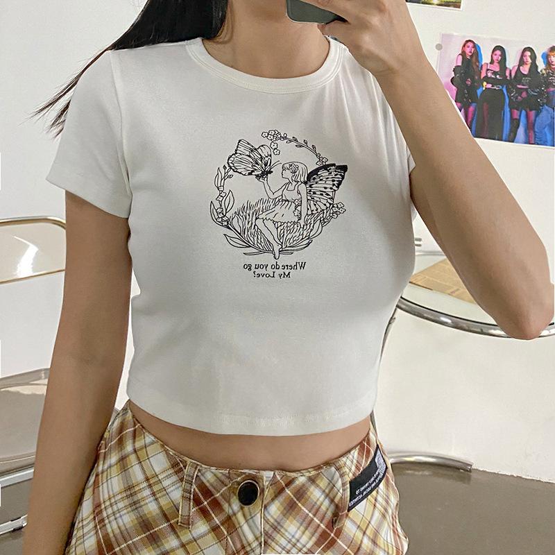 Women'S Short-Sleeved Short-Sleeved T-Shirt