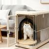 Arch Design Scratcher & Grooming Station | Heavy-Duty Nylon Brushes, Scratching Post & Massager for Indoor Cats, Soft Cushioned Surface