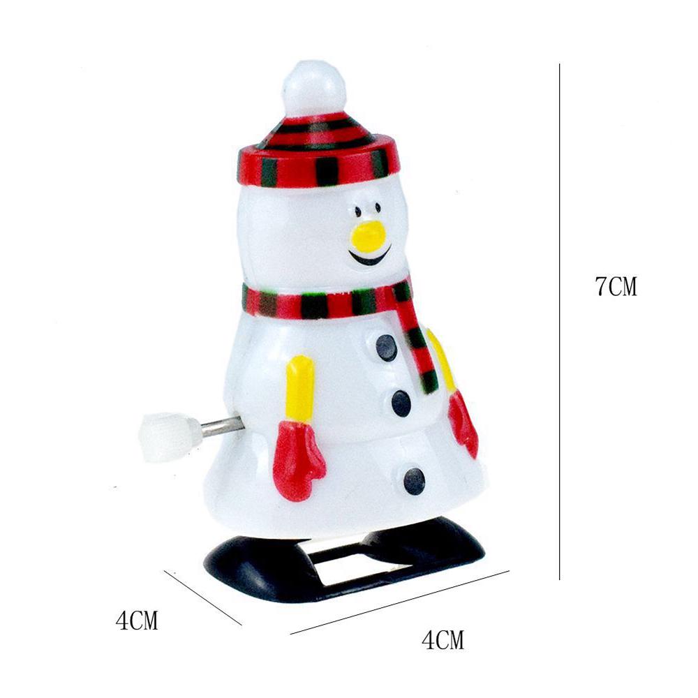 Plastic Santa Claus Toys Wind Up Clockwork Toy For Kids Toy Christmas Gifts Prop,Prop