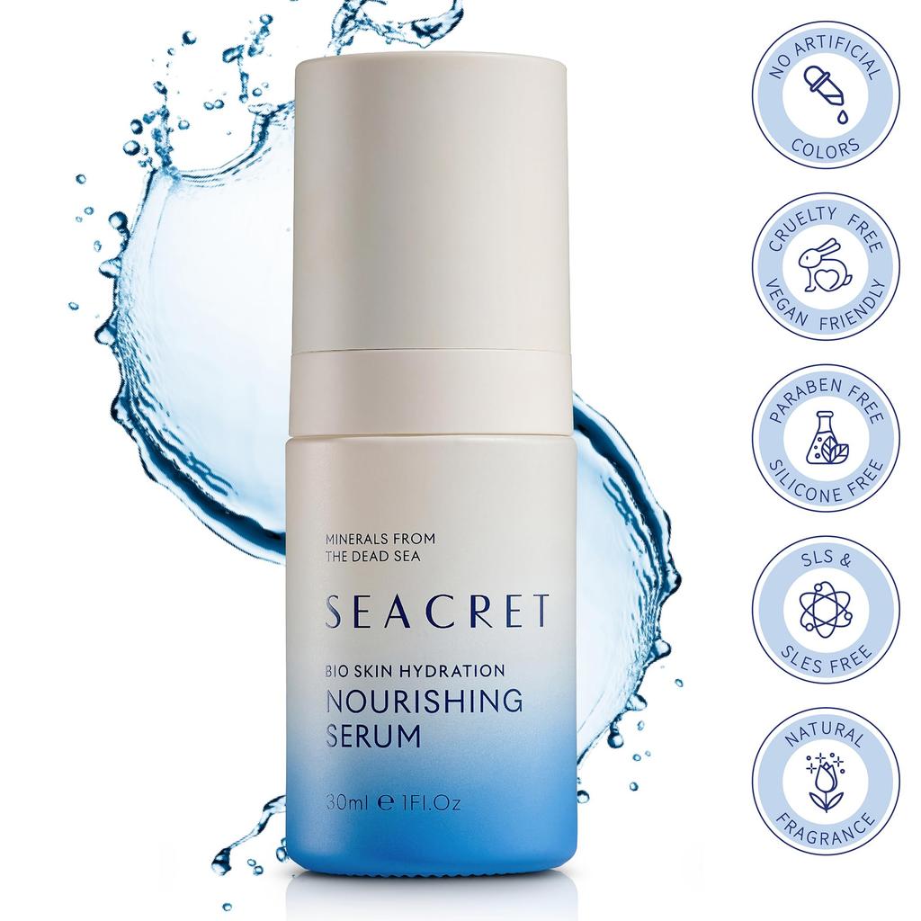 SEACRET Totes Meer Mineral Bio Haut Hydratation Feuchtigkeitsspendendes und Nährendes Serum Serum, 30ml,