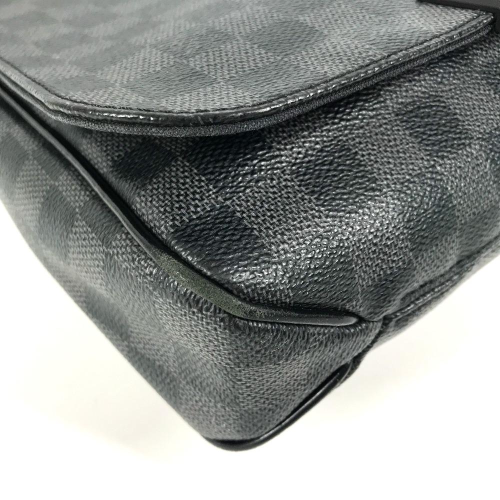 Louis Vuitton N41260 Damier Graphite District PM Messenger Shoulder Bag