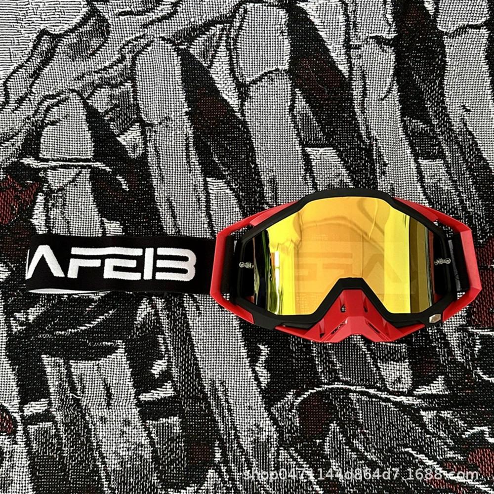 Hot MX Goggles – ATV Dirt Bike Motorcycle Riding Sunglasses, Unisex MTB Wind Dust-Proof Off-Road Helmet Eyewear