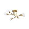 Postmodern Multiple Rod Iron Sputnik Ceiling Lamp Chandelier Vintage Industrial Light Lighting Fixture Kitchen Luminaire