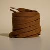 1Pair/3Pair NEW Flat High-Quality Cotton Shoelace Suitable for A Variety of Shoes 0.8 Cm Wide Unisex Solid-Color Shoelaces