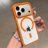 Magnetic For Magsafe Wireless Charge Case For iPhone 17 16 15 14 Plus 13 12 11 Pro Max 17Air Shockproof Armor Bumper Clear Cover