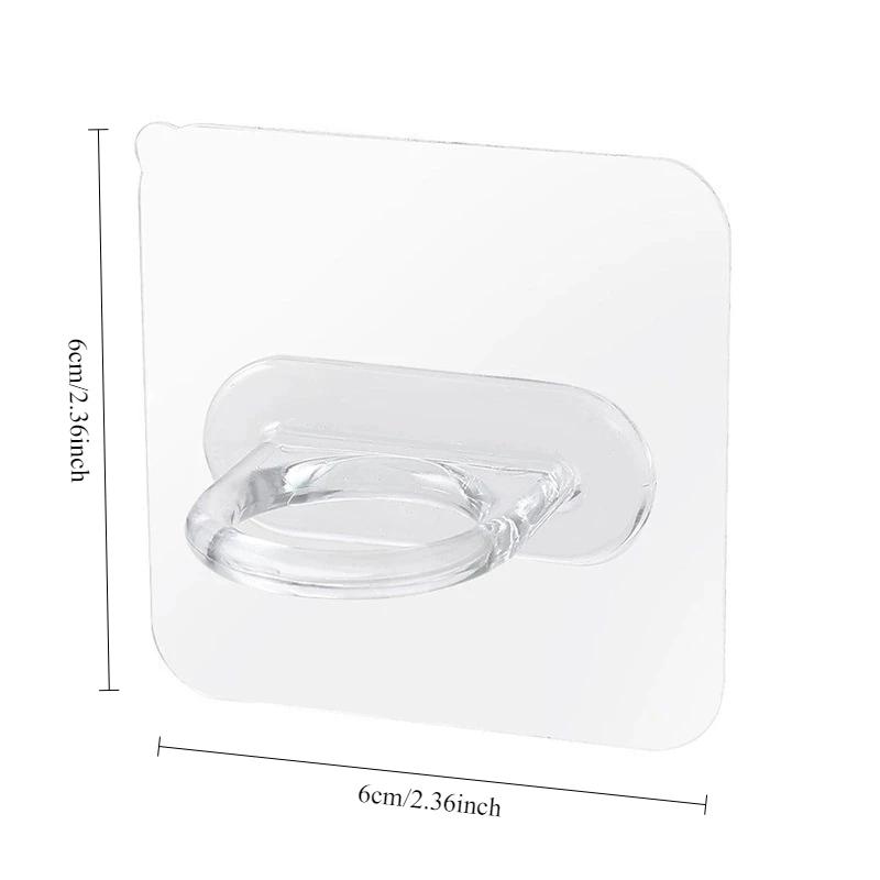 

10 шт. Настенные крючки - Самоклеящиеся круглые вешалки без сверления для кухни, ванной комнаты, Многоцелевой крючок для хранения, экономящий место