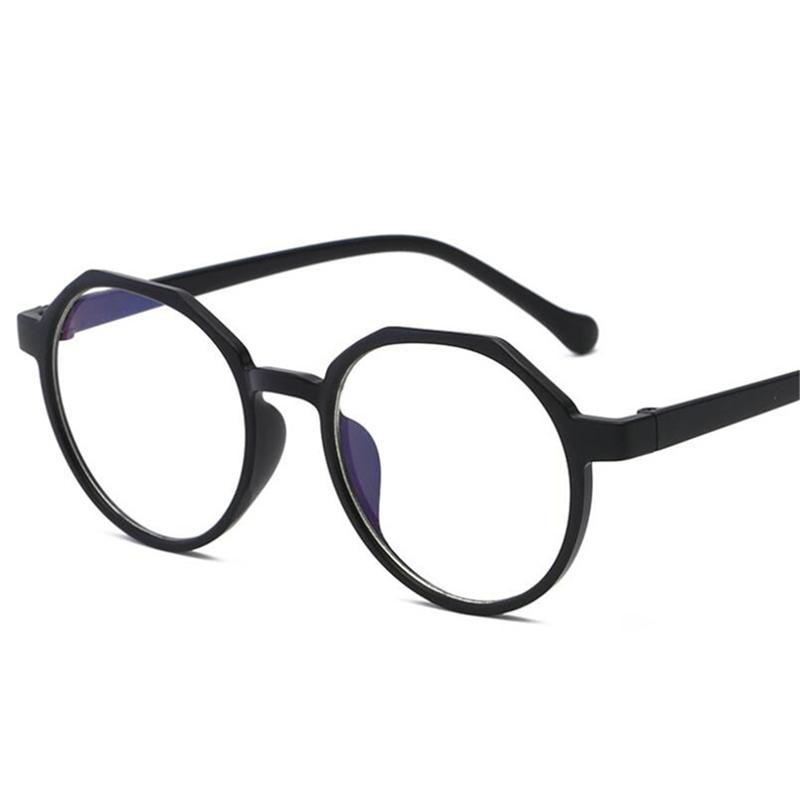 Retro Runde Optik Brillen Frauen Männer Mode Klar Spiegel Myopie Objektiv Kurzsichtige Gläser 0 -0,5 -1,0 -1,5 bis -6,0