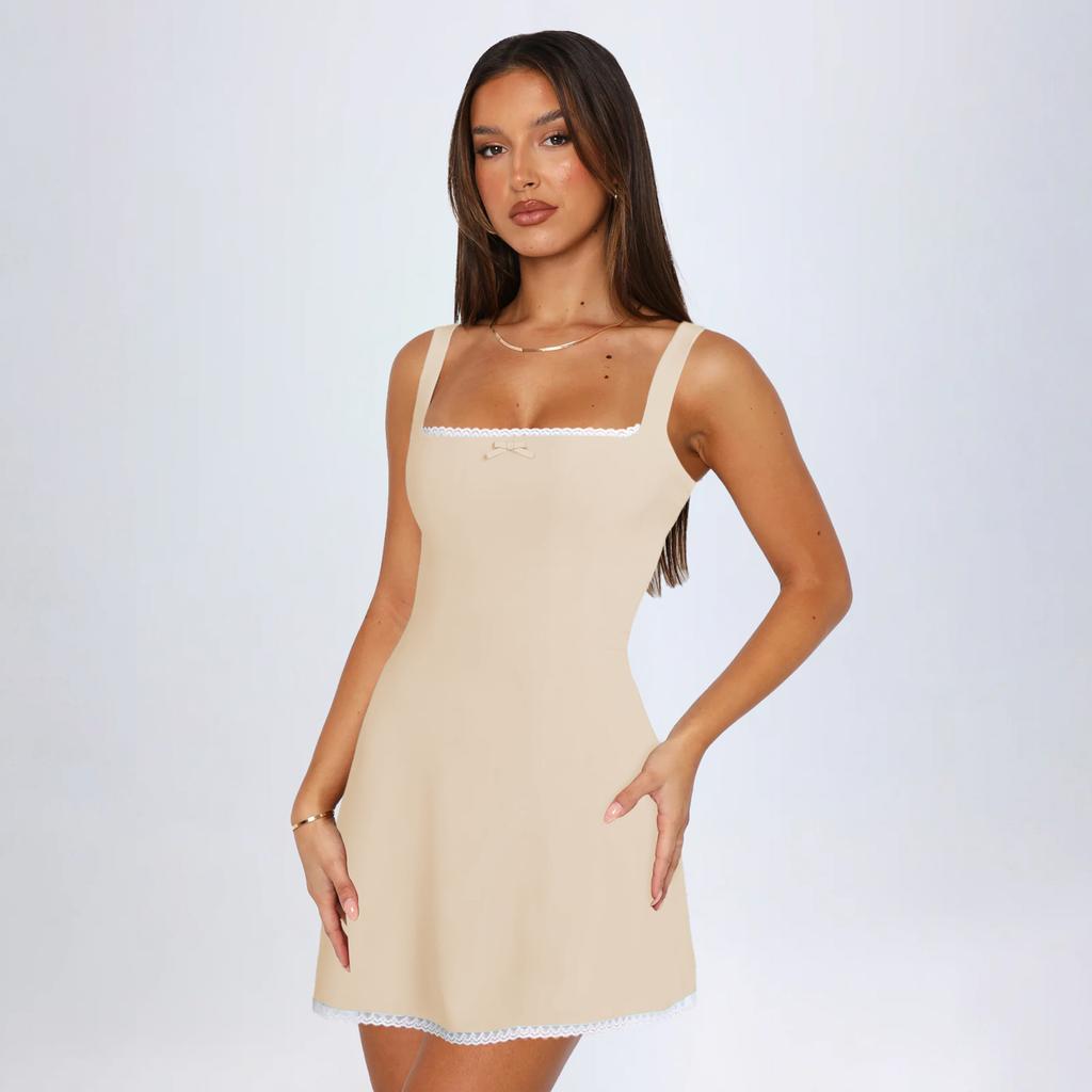 Mini-Kurzkleid für Damen