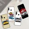 Sports Car JDM  Drift Case For Huawei P30 P20 P40 Lite Nova 11 Pro 3i 8i 11i 9 10 SE 5T Y60 Y61 Y70 Y90 Y91 Cover