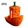 Long-lasting Ghost Figure 3D Printed Ghost/Pumpkin Boat Figurine Creative Ornament Mini Pumpkin Ornament Desktop Decoration Fun Gift for