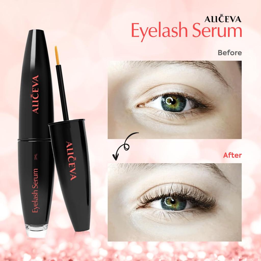 Aliceva Wimpernserum, Wimpern- & Augenbrauenserum, Klare Augenpartie
