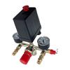 Industrial Regulator Valves Switches Accuracy Pressure Control Valves Assembly Simple Installation For Compressor Brackets