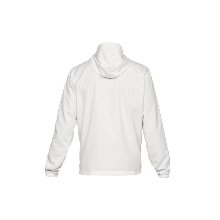 Under Armour Sportstyle Training Hooded Jacket Men Outerwear White 1329297-112