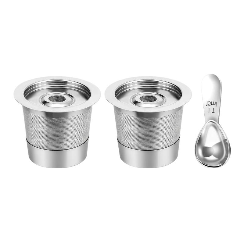 Stainless Steel Coffee Capsuled Cup Reusable Cup Pods Coffee Filters Refillable Coffee Pods Capsuled Hardware Cup