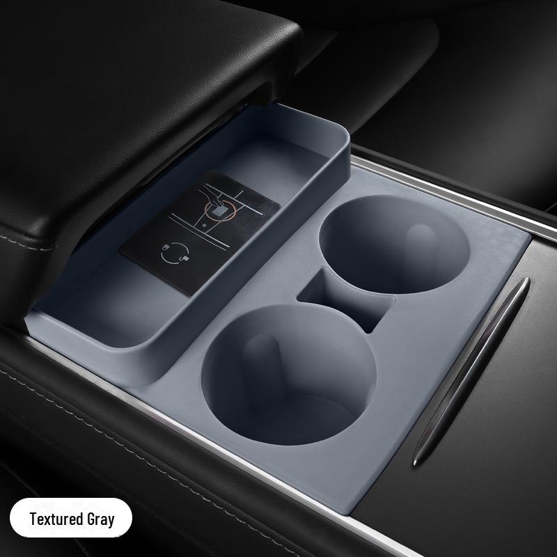 Tesla Model 3/Y Central Console Cup Holder & Limiter