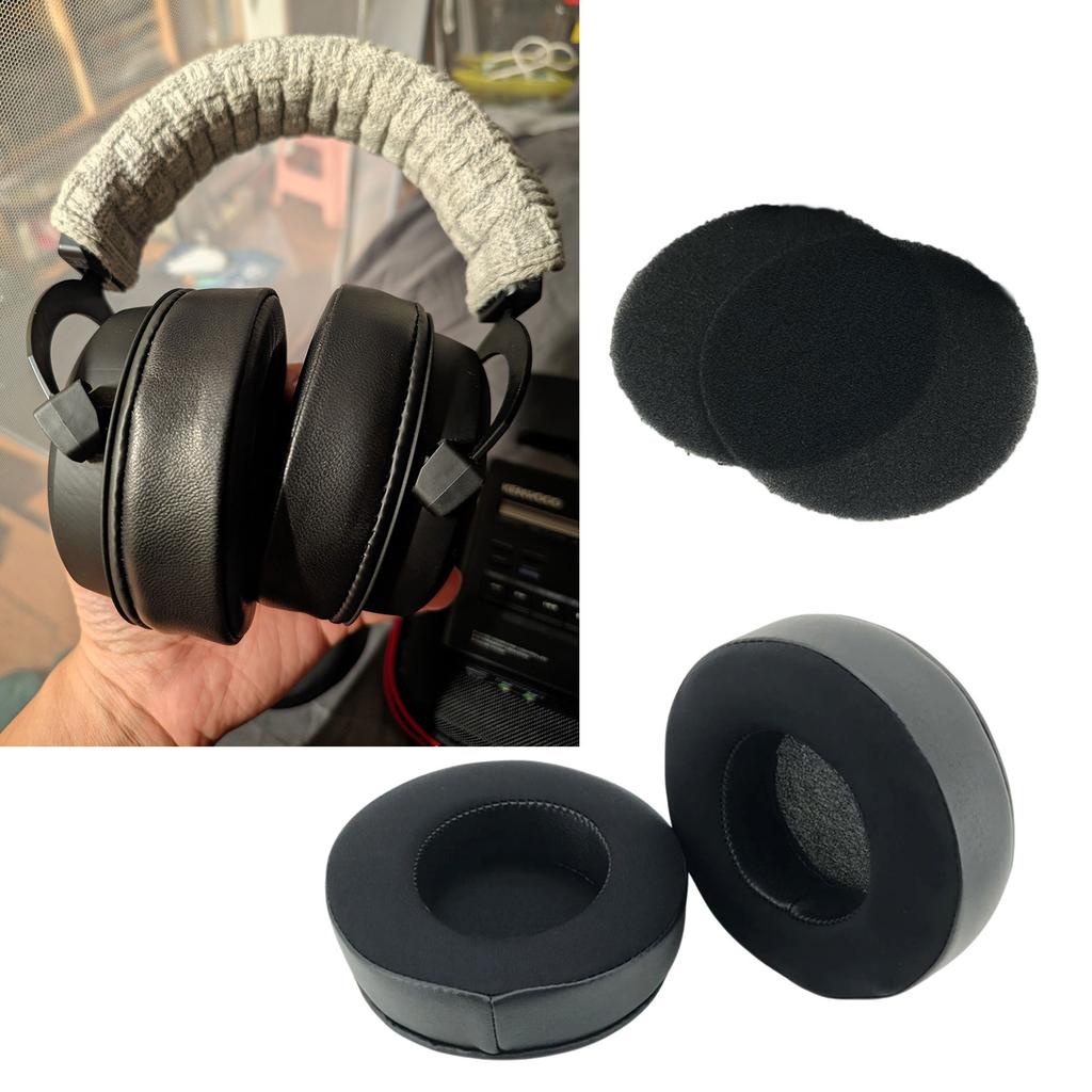 Cooling Gel Earpads Ear Pads Ear Cushions for T5P DT440 DT990 DT880 DT770 Headphones Sponge Cover Case Earphone Repair Part