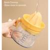 Multi Functional Fruit Juicer Orange Juicer Manual Squeezer with Built-in Measuring Cup Non-Slip Silicone Handle juicers
