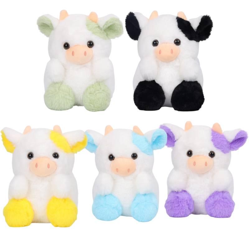 Belle Strawberry Cow Plush Toy With Soft Pp Cotton Filling