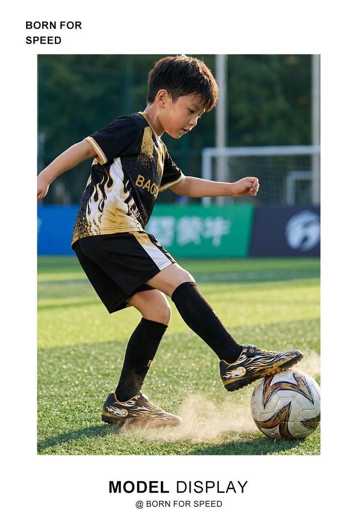 World Cup Primary School Kids' TF Studded Football Shoes for Training & Competition
