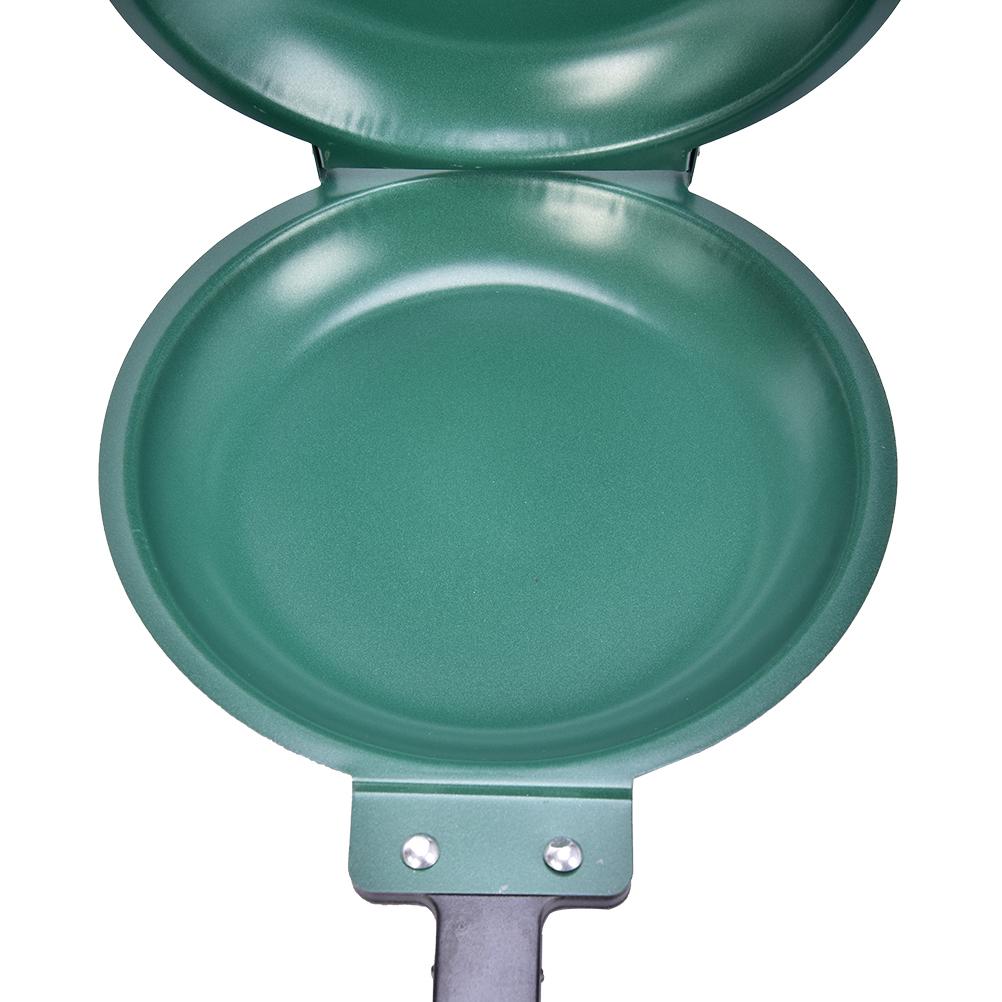 Oboustranná nepřilnavá keramická vrstva Sklápěcí pánev Palačinkovač Nádobí