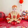 2024 Autumn Tang Suit: Baby Boy Formal Outfit for First Birthday & Hundred-Day Celebration