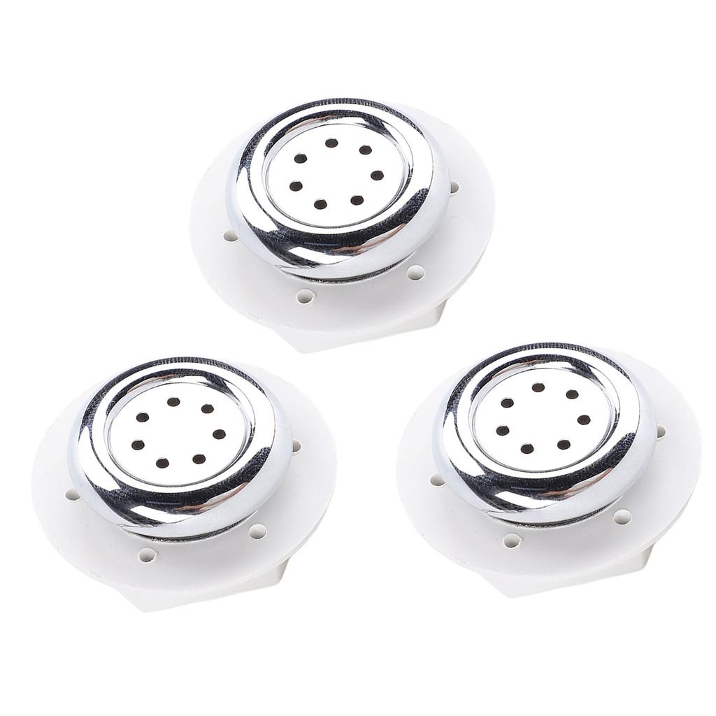 3Pcs 7 Hole Bathtub Nozzles,   Bubble Nozzle, Bubble   Nozzle Accessory for SPA, Hot Spring, Swimming Pool, Bathtub