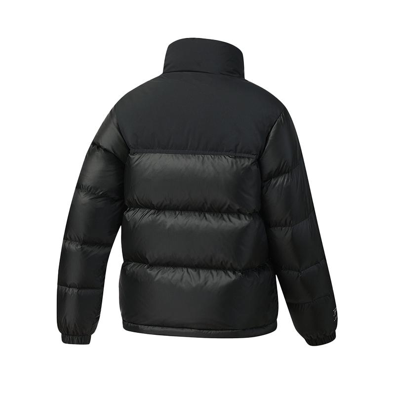 Fila Ski Series Fashionable Punk Cool Down Jacket Women Outerwear Deep-Black A11W546920FBK