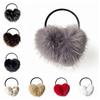 Solid Color Winter Earmuffs Ear Cap Ear Mask Cute Faux Fur Plush Earmuffs  Men