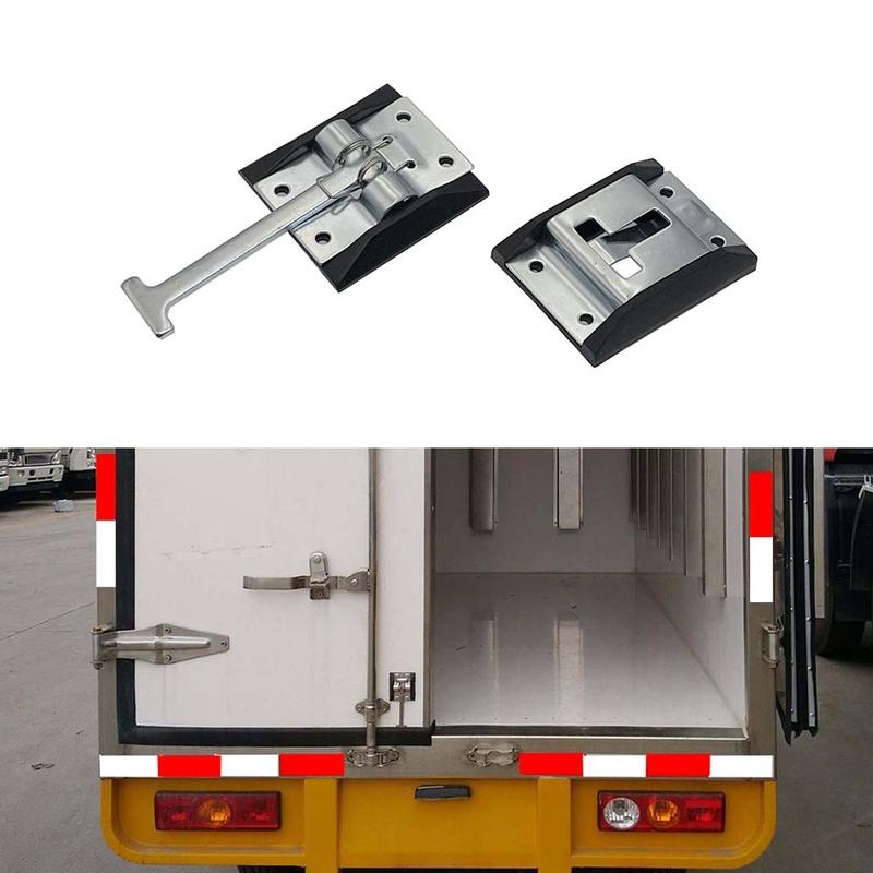 RV Door Holder Car T Style Door Latch Stainless Steel Entry Door Latch Weatherproof Replacement Part for RV Caravan Trailer