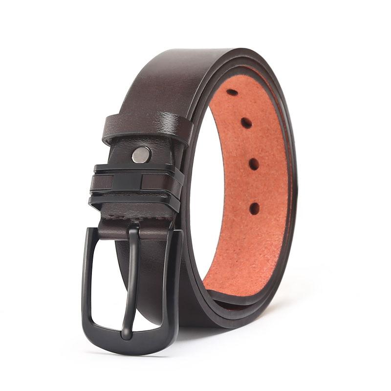 

Простой ремень с пряжкой, мужской ремень, персонализированный, средний зеленый ремень, уличный киоск 120cm темно-коричневого