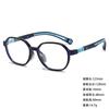 Children's Silicone TR90 Myopia Glasses Frame Anti-blue Light Eye Protection Flat Glasses Male and Female Students Amblyopia Hyperopia Frames