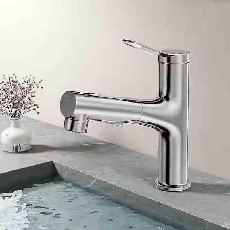 Jingyuan All-Copper Pull-out Basin Faucet